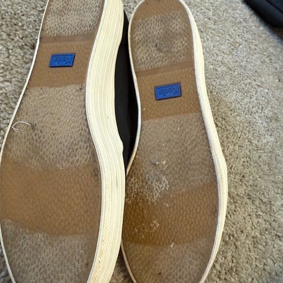 Keds Black Floral Slip-On Sneakers - Picture 2 of 3